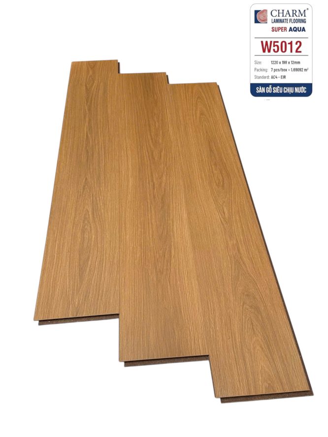 Sàn gỗ Charm Super Aqua 12mm